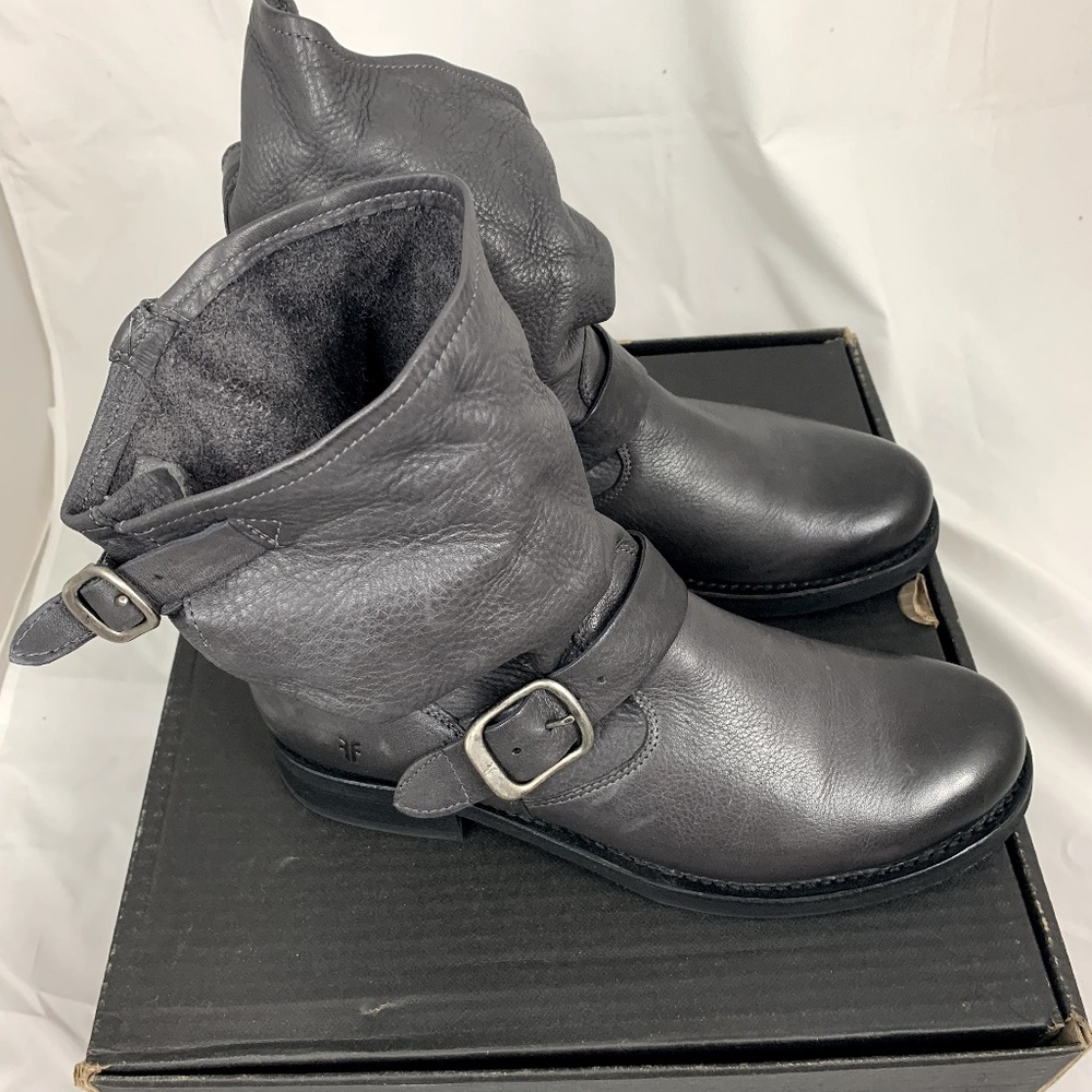 FRYE dungaree boots